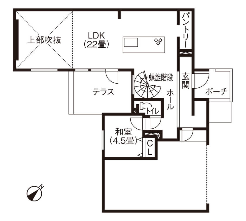 Y様邸-1F-掲載可能
