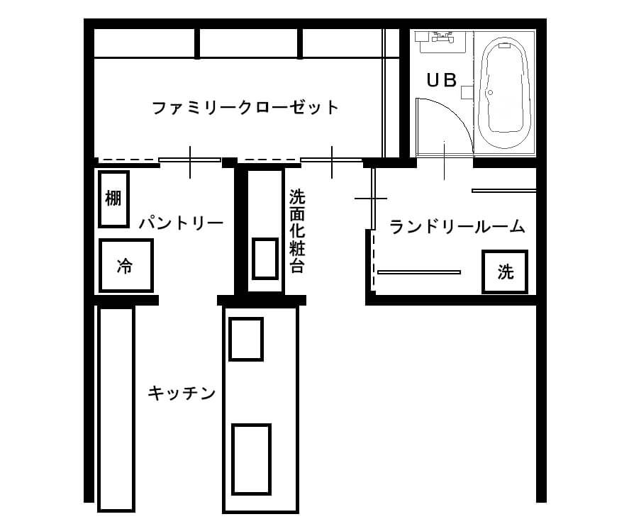 Ｉ様邸-簡易間取り-掲載可能