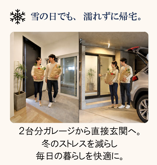 直接玄関